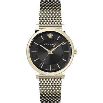 Versace Men's V Circle Ve5A009 Watch, Gray, Size: ONE SIZE