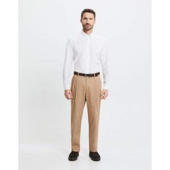 Camisa de hombre sport liso popelín manga larga Emidio Tucci