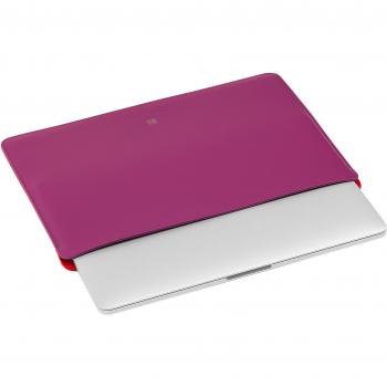 Funda mediana suave de piel Dudu para Macbook 13, diseño fino bicolor, caja de cuero suave, compatible con PC y cuadernos coloridos