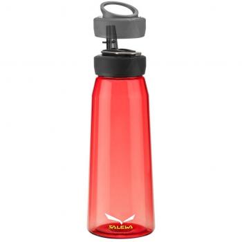 SALEWA Trinkflasche Runner Bottle Botella, Unisex, Rojo, 0,5 l