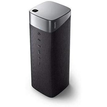 Philips TAS7505/00 Altavoz Portátil Inalámbrico Monofónico Gris 30W RMS, Bluetooth 5.0, IPX7 Resistente al Agua, 20 Horas de Reprodu
