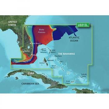 Garmin BlueChart g2 Vision Jacksonville - Bahamas (VUS513L G3 Vision)