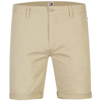 Tommy Jeans Scanton Beige Classic Bermuda Shorts for Men, Size W33
