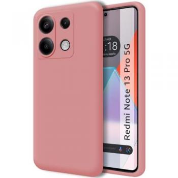 Funda Silicona Líquida Ultra Suave Rosa para Xiaomi Redmi Note 13 Pro 5G