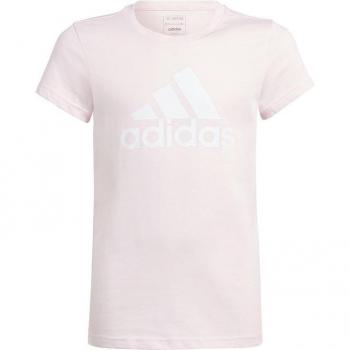 Camiseta Adidas Essentials Big Logo Rosa Niña (modelo IC6123)