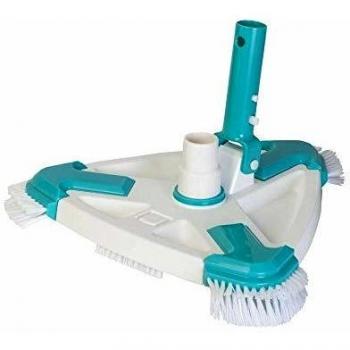 Gre 40016N - Limpiafondos Manual de Piscina, Triangular Rotativo