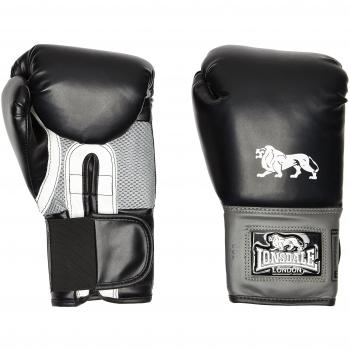 Lonsdale jab Guantes de boxeo, todo el año, unisex, color negro / gris, tamaño 355 ml
