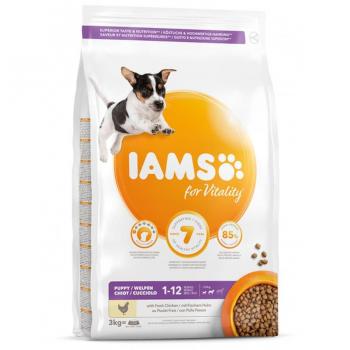 IAMS Puppy and Junior Pro Active Medium Breed Rico en Pollo