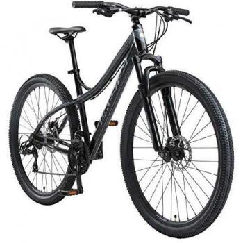 Bicicleta de Montaña BIKESTAR Hardtail 29 Aluminio, 21 Marchas Shimano, Frenos de Disco, Marco 46cm para Damas y Caballeros
