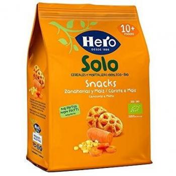 SNACKS 40GR.ECOLOGICO ZANAHORIA Y MAIZ +10 MESES 29064