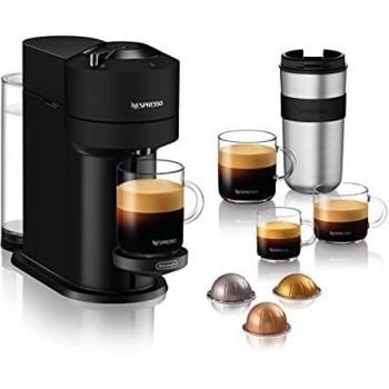 De'Longhi Nespresso Vertuo Next ENV120.BM Máquina de Café y Espresso con Conectividad WIFI y Bluetooth, 1.1L, 1500W