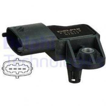 Delphi PS10119 Sensor de presión del tubo de aspiración