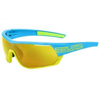 Salice 016 RWX Turquoise/Yellow Men's Sunglasses Blue Standard Size