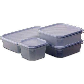 Tatay Set de 4 Fiambreras de Alimentos