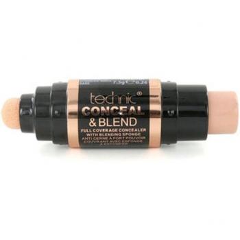 Technic Cosmetics Conceal & Blend Corrector con Esponja Dark