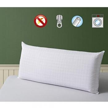 SAVEL - Almohada Antiestres con Doble Funda, Firmeza Media, 90 x 40 cm