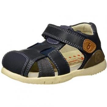 Biomecanics 192179, Sandalias con Punta Cerrada Niño, Azul