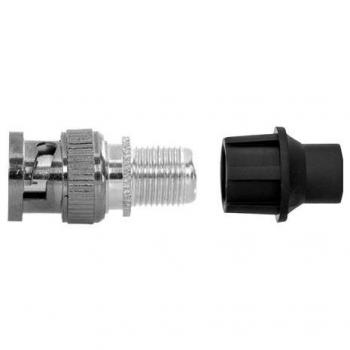 Conector BNC Macho Simple Rápido Reutilizable Reciclable Compatibilidad Universal Microcoaxial y RG59