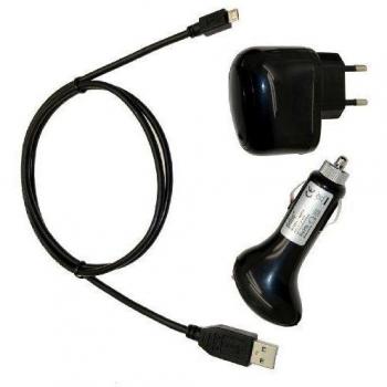 Trendcell - Juego de accesorios de carga para Samsung Galaxy S4 i9505 LTE - i9500/ S3 i9300/ S3 i9305 LTE 4G/ S2 i9100/ S2 Plus i9105P
