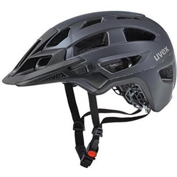Uvex Finale - Casco de ciclismo unisex, plata oscuro / negro mate