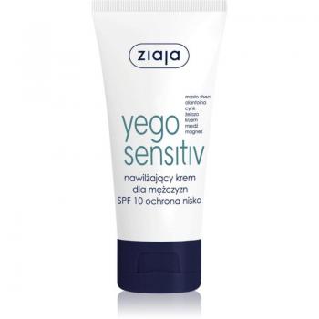 Crema Hidratante y Calmante para Hombres Ziaja Yego Sensitiv SPF10 - 50ml