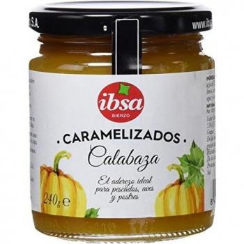 Ibsa Calabaza Caramelizada - 12 Unidades de 240 gr - Total: 2880 gr