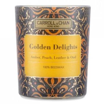 100% Beeswax Votive Candle - Golden Delights 65g/2.3oz