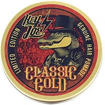 HEY JOE! - Genuine Hair Pomade Classic Gold | Gel para Pelo con Fijación Fuerte - Envase de 100 ml