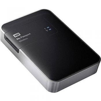 WD My Passport Wireless - Disco duro externo portátil de 2 TB,