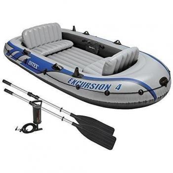 Intex Excursion 4 - Barco hinchable, 315 x 165 x 43 cm