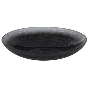 Centro de Mesa Negro Cristal 39,5 x 39,5 x 7,5 cm