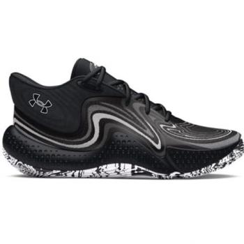 Zapatillas de Baloncesto Under Armour Spawn 6 Mid Negro Talla 42 Unisex