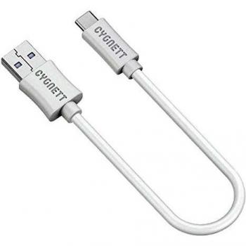 Cygnett USB C - USB A 10cm 0.1m USB A USB C Macho Macho Blanco - Cable USB