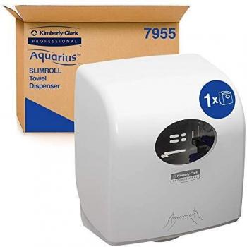 Dispensador de papel secamanos en rollo Aquarius Slimroll Scott Control 685110 Kimberly-Clark