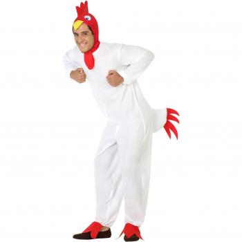 Disfraz Gallo Hombre Adulto Blanco XL (2 Unidades)
