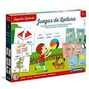 Clementoni - Juegos de Lectura - juego educativo aprender a leer, a partir de 5 años, juguete en español