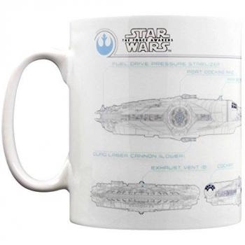 Pyramid International Star Wars Episode VII Taza Millenium Falcon Sketch