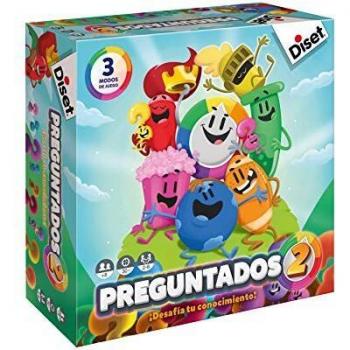 Juego de Mesa Interactivo Preguntados 2 de Diset con Preguntas y Respuestas en 6 Categorías
