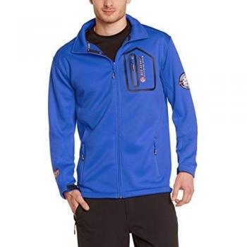 Geographical Norway Tonnerre - Soft shell para hombre, color azul, talla L