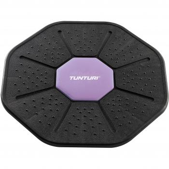 Tunturi-Fitness 14Tusfu122 Plataforma para Equilibrio, Unisex Adulto, Negro, Talla Única
