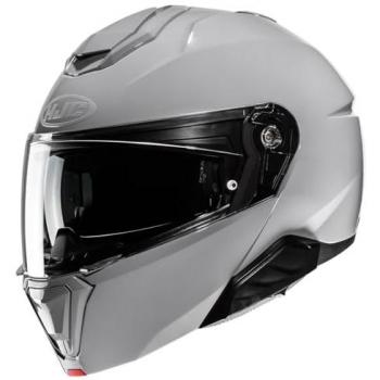 HJC I91 Casco Modular Versátil y Seguro - Calota Ligera, Color Gris, Talla M