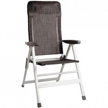Silla de Camping Brunner Skye Syntex Plus Plegable y Reclinable 120kg Anthracita