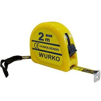 Wurko 905067 Flexómetro, 2 m
