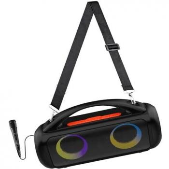 Altavoz Bluetooth Portátil Media-Tech Pro MT3184, 1200 W, Karaoke, 16h de Batería