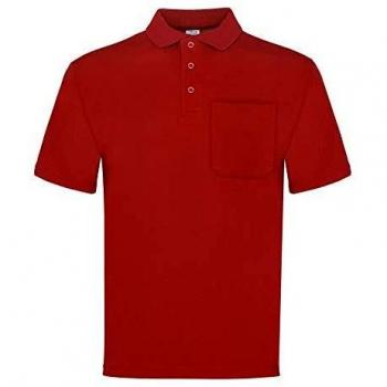 Vesin Polocm/100-Ro-L - Polo m/corta 1 bolsillo coolmax l5000