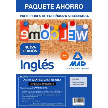 Paquete Ahorro Inglés Cuerpo de Profesores de Enseñanza Secundaria