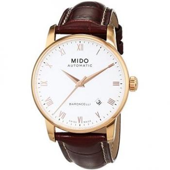 Mido Baroncelli II Gold Men's 38mm Automatic Watch