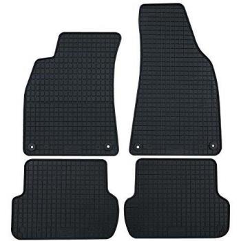 Alfombrillas de Goma Antideslizantes para Automóvil, Juego Completo (4 Piezas)