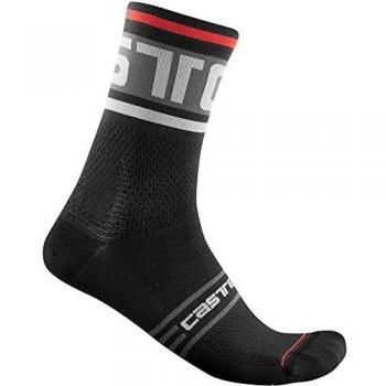 Calcetines Prologo 15 Castelli Radsocken Negros L/XL