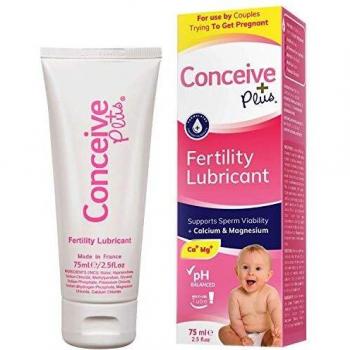 Conceive Plus Fertility Lubricant Gel, 75 ml with Calcium and Magnesium